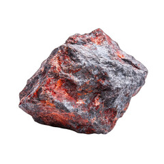 Close-up of a rough, colorful rock