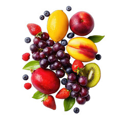Colorful fruit medley