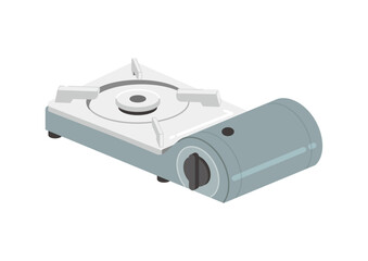 カセットコンロのイラスト