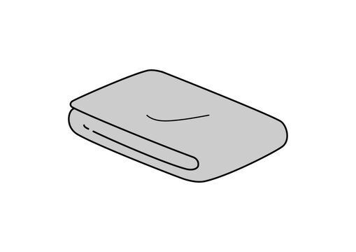 ブランケットのイラスト