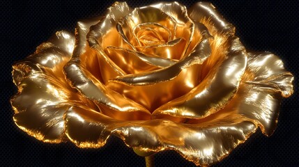 Floral tribute, women's strength.