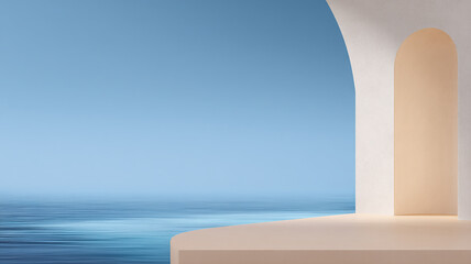 view from the window and the sea