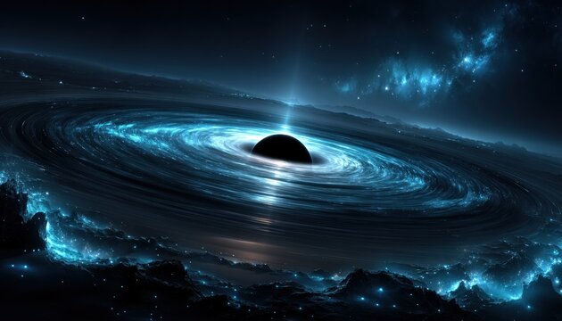 Cosmic vortex of a black hole