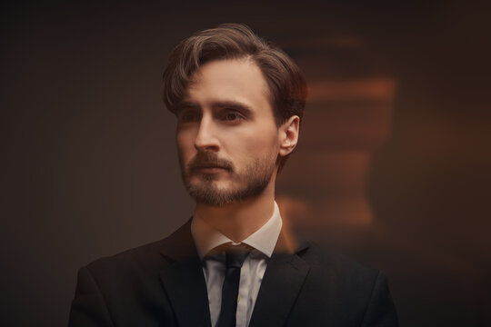 Fototapeta portrait with blur effect