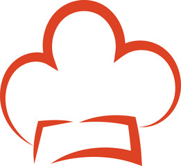  Chef Hat Cooking Logo Element Set