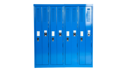 School locker arrangement classroom photo indoor eye-level organizational efficiency