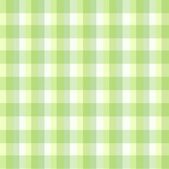 Green plaid pattern background vector illustration.