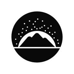 Ground Blend Dust Icon Vector Illustration