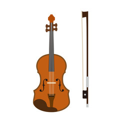 Fototapeta premium シンプルなヴァイオリンのイラスト素材