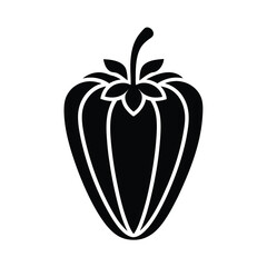 Paprika Icon Design Icon Vector Illustration