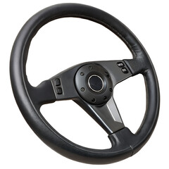 steering wheel isolated on transparent background