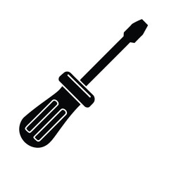 Screwdriver Repair Icon Vector Illustration