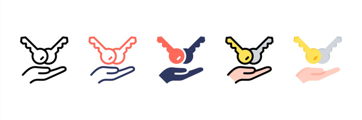 Ownership Multi Style Icon Set