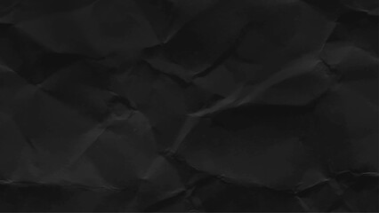 Black crumpled paper texture pattern. Rough grunge old blank. Vector abstract background.  texture of crumpled paper that has been used. full frame paper that has been used
