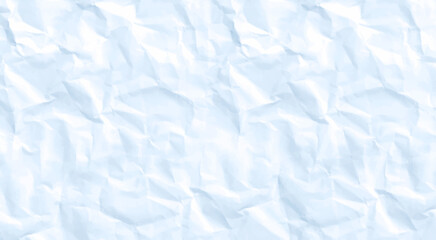 Blue Crumpled Fabric Texture Background. Crumpled paper.