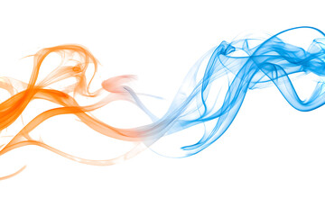 Dynamic paint splash of vibrant colors creating an eye catching effect on a black background