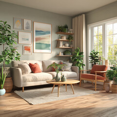 Fototapeta premium modern living room