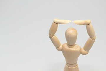 デッサン人形が示すOK