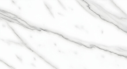 Obraz premium Polished White Marble Texture with Light Grey Veins for Luxurious Contemporary Surfaces