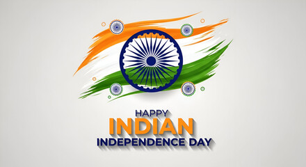 Vibrant Indian Tricolor Flag Art for Independence and Republic Day Celebrations Honor India Pride on 15 August and 26 January with Patriotic Spirit