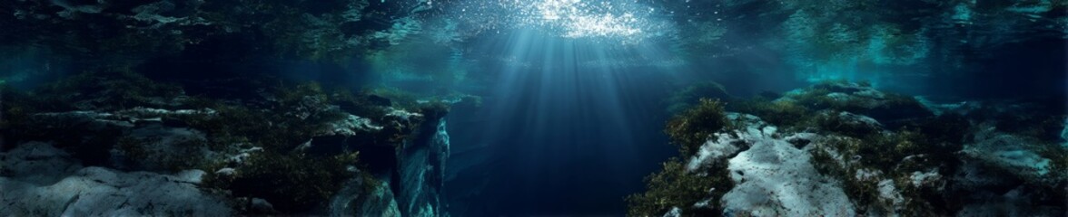 Underwater exploration 360 degree hdr imagery of ocean depths