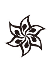 トライバル フラワー