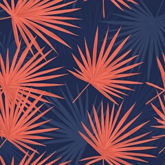seamless background with flowers By Generated AI