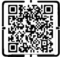 White Background QR Code for Print and Web Design

