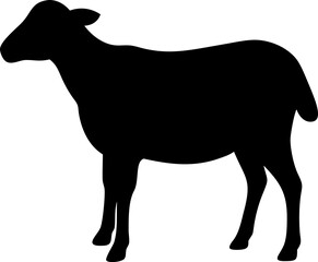 sheep silhouette.eps