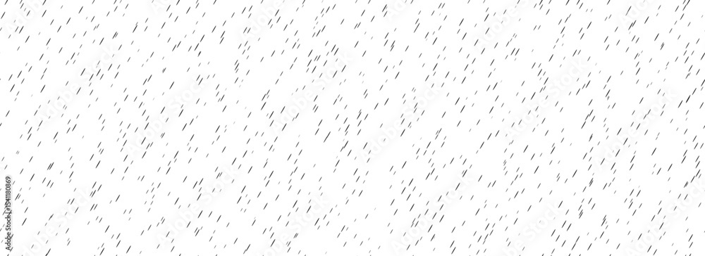Aufkleber Black small scratches seamless texture. Repeated scattered little lines background. Repeating cuts pattern. Grunge random specks and sprinkles grain overlay. Abstract rain drops wallpaper. Vector