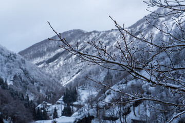 250317秋山郷の雪景色