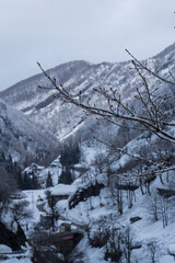 250317秋山郷の雪景色