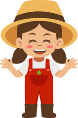 farmer cartoon illustration