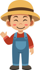 farmer cartoon illustration