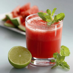 fresh strawberry smoothie