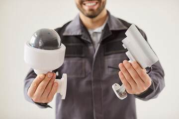CCTV wall dome or bullet camera model choosing, buying system for viewing and recording, motion...