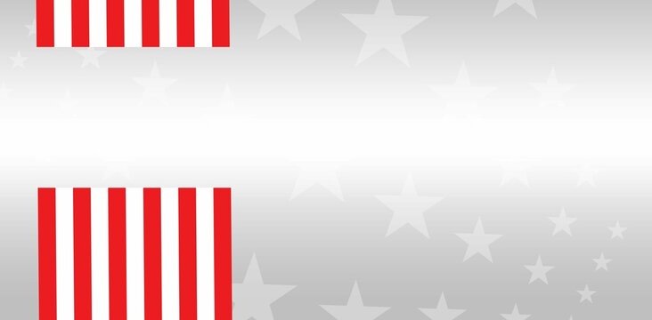 Naklejki Digital composite of American flag