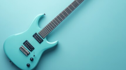 Obraz premium Minimalist Guitar Composition