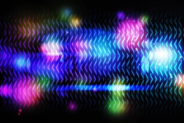 Digitally generated cool disco design