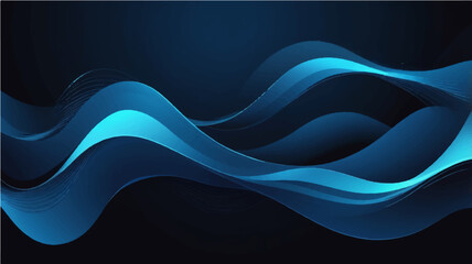 Abstract_blue_background_with_flowing_light_wave