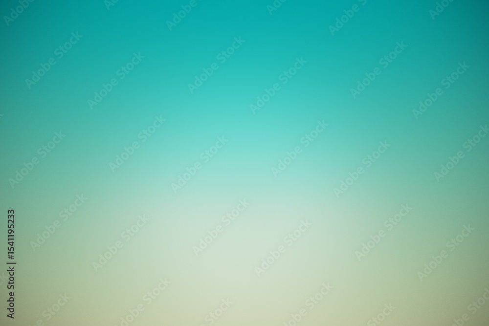 Poster abstract vertical gradient is being displayed in flat design, with smooth teal to beige transition