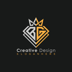 Modern Building Letter Logo Design – Real Estate Monogram Branding

