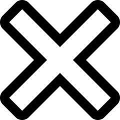 Obraz premium Star geometric shapes. Element bold line style