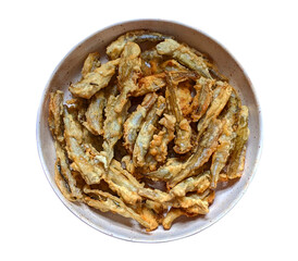 pan fried crispy smelt fish