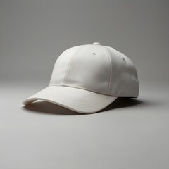 Fototapeta premium white baseball cap