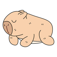 cute capybara, capybara clipart, kawaii capybara, funny capybara, baby capybara, adorable capybara, capybara art, cartoon capybara, cute animal clipart,