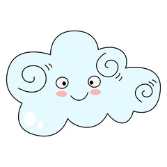 cute cloud, kawaii cloud, baby cloud, smiling cloud, pastel cloud, cartoon cloud, fluffy cloud, cute weather, cute sky, happy cloud,