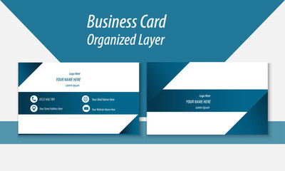 Modern Visiting Card for Company