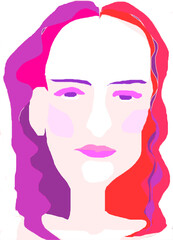 静かにほほ笑む女性、落ち着き、エレガント、PNG、a woman with gentle smile