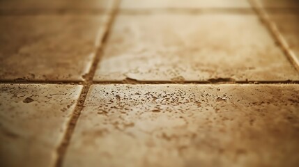 Close-up view of textured ceramic tiles.